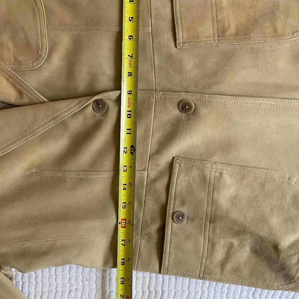 NWT Banana Republic Womens Heritage Briar Suede Blazer Jacket - Picture 8 of 8